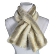 Naisten Handmade - Huivi, koko Midi - Beige ()