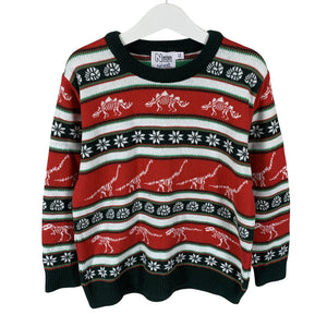 Unisex British Christmas Jumpers - Neulepaita, koko 122 - 128 - Vihreä (1)