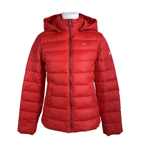 Naisten Tommy Jeans (Tommy Hilfiger) - Toppatakki, koko 38 - Punainen ()