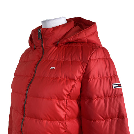 Naisten Tommy Jeans (Tommy Hilfiger) - Toppatakki, koko 38 - Punainen (2)