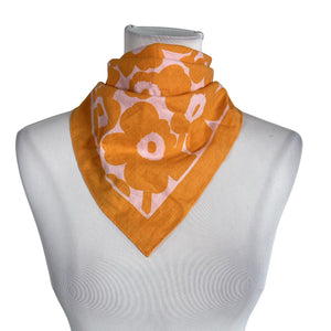 Naisten Marimekko - Huivi, koko Mini - Oranssi (1)