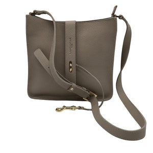 Naisten Lancaster - Olkalaukku, koko Midi - Beige (1)