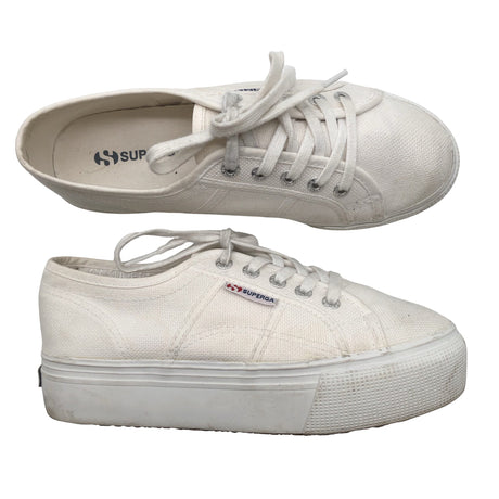 Naisten Superga - Tennarit, koko 38 - Valkoinen ()