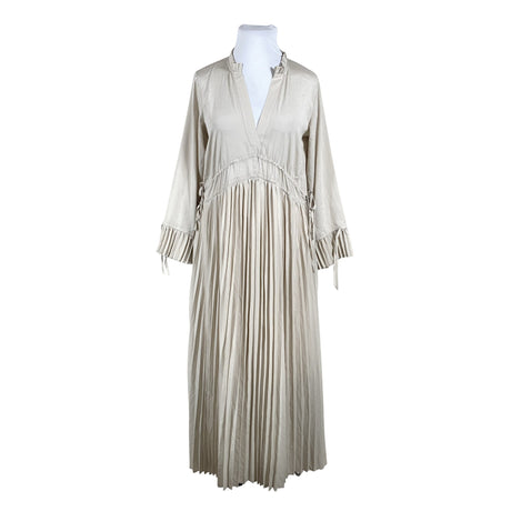 Naisten Karen by Simonsen - Sifonkimekko, koko 42 - Beige ()