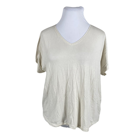 Naisten NOSH - T-paita, koko 42 - Beige ()