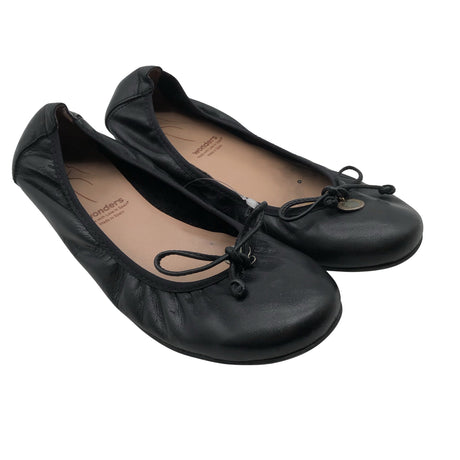 Naisten Wonders - Ballerinat, koko 37 - Musta (2)