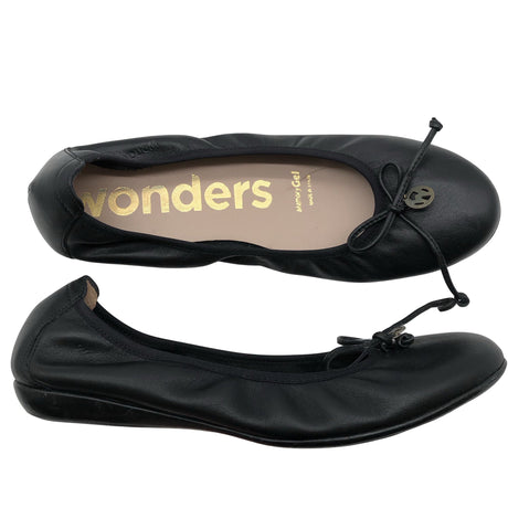 Naisten Wonders - Ballerinat, koko 37 - Musta ()