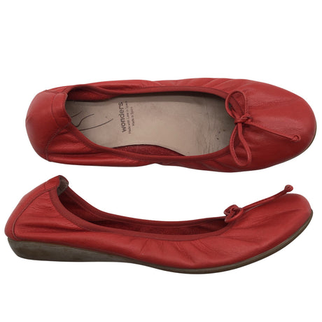 Naisten Wonders - Ballerinat, koko 37 - Punainen ()