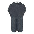 Tyttöjen Benetton - Neulemekko, koko 140 - 146 - Harmaa ()