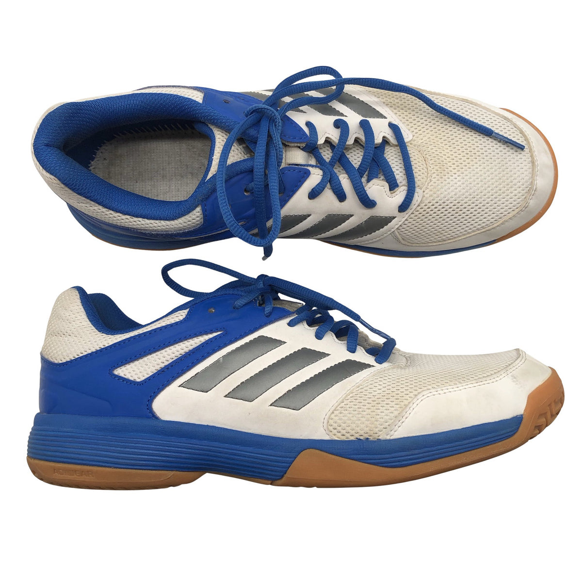Miesten Adidas - Sisäliikuntakengät, koko 44 - Valkoinen (1)
