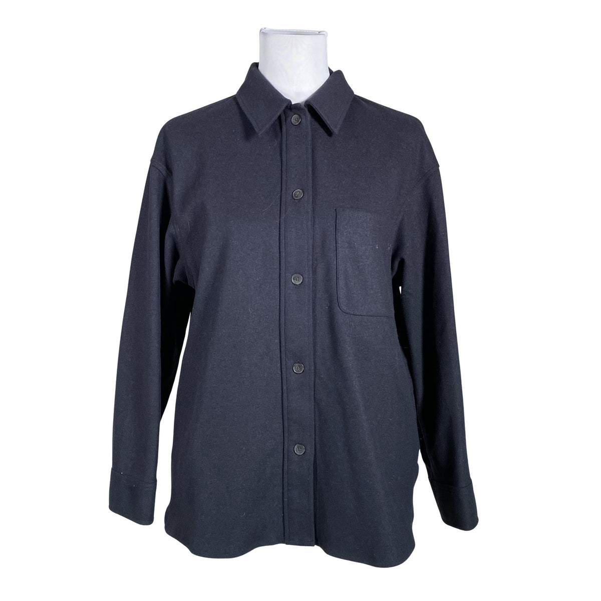 Naisten Uniqlo - Flanellipaita, koko 38 - Musta (1)