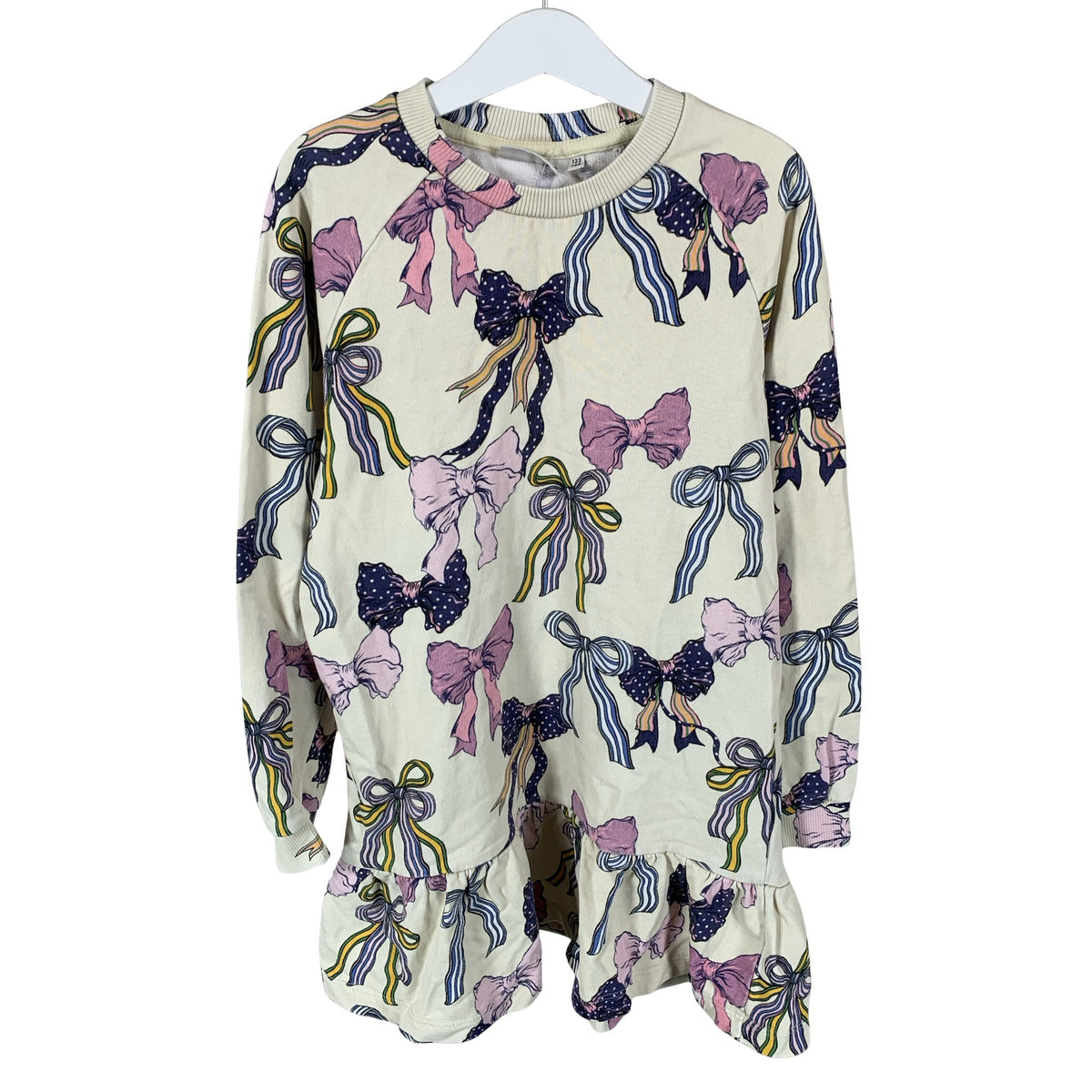 Tyttöjen Molo Kids - Collegemekko, koko 122 - 128 - Luonnonvalkoinen (1)