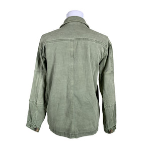 Naisten My Essential Wardrobe - Farkkutakki, koko 36 - Vihreä (2)