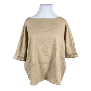 Naisten London Fog - Lyhythihainen pusero, koko 46 - Beige (1)