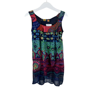 Tyttöjen Desigual - Sifonkitunika, koko 122 - 128 - Sininen (1)