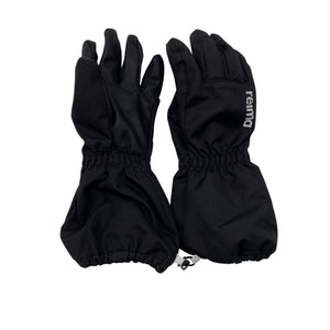 Unisex Reima - Välikausihanskat, koko 5 - 8 vuotta - Musta (1)
