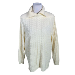 Naisten Anne Linnonmaa - Neulepaita, koko 40 - Beige (1)