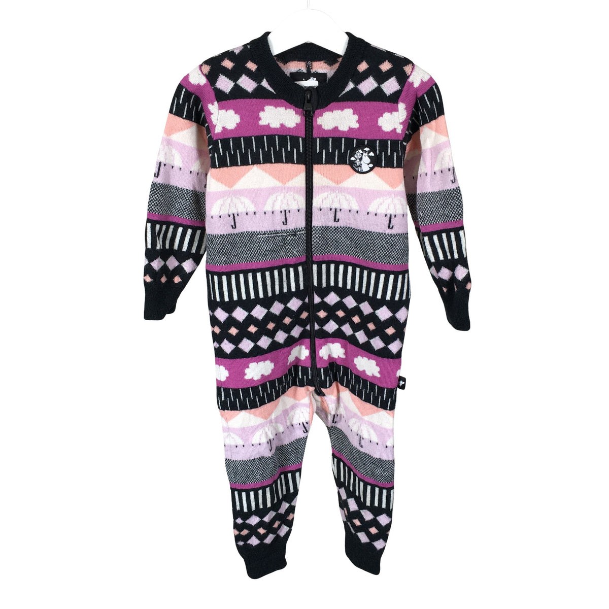 Unisex Reima - Villahaalari, koko 80 - 86 - Violetti (1)