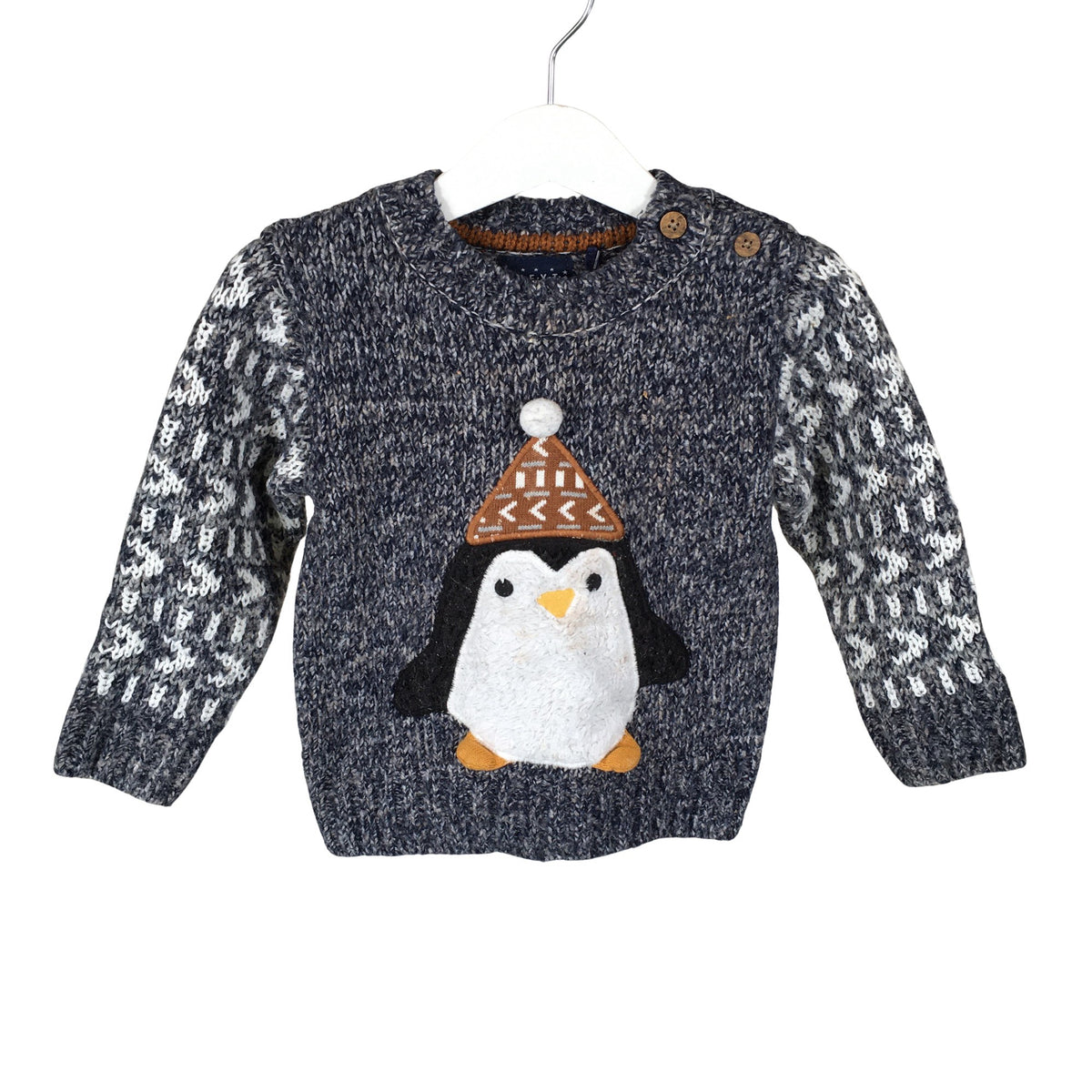 Unisex Next - Neulepaita, koko 80 - 86 - Sininen (1)