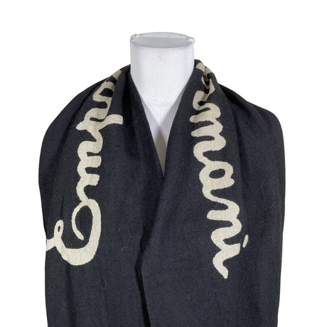 Unisex Emporio Armani - Huivi, koko Maxi - Musta (2)
