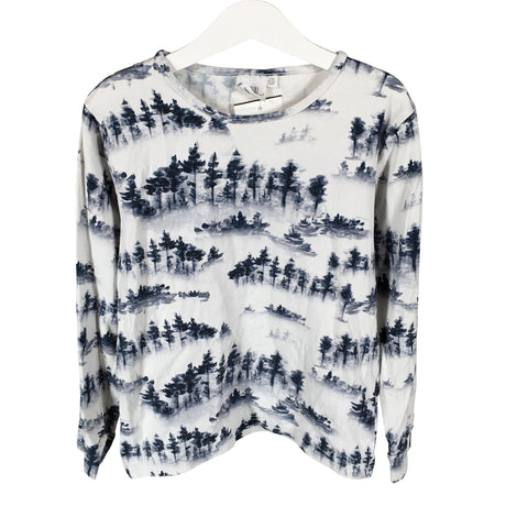 Unisex Taival - Trikoopaita, koko 128 - 134 - Sininen ()