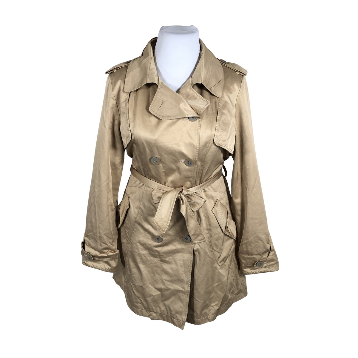 Naisten Easy Comfort - Trenssitakki, koko 46 - Beige (1)