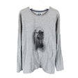 Unisex CRW - Trikoopaita, koko 158 - 164 - Harmaa ()