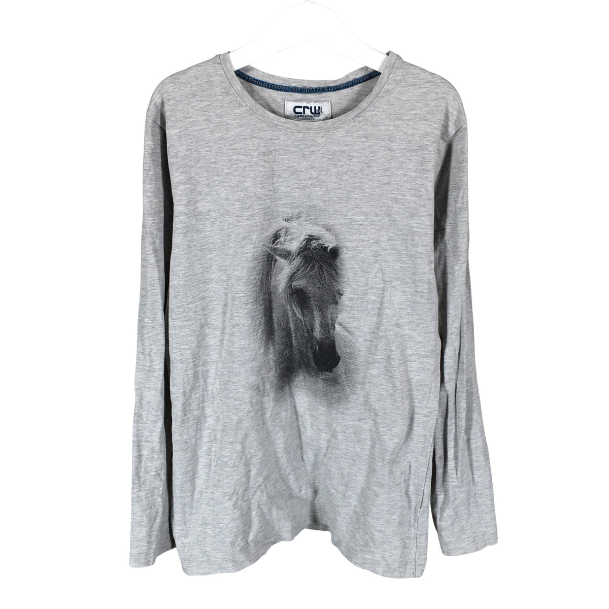Unisex CRW - Trikoopaita, koko 158 - 164 - Harmaa (1)
