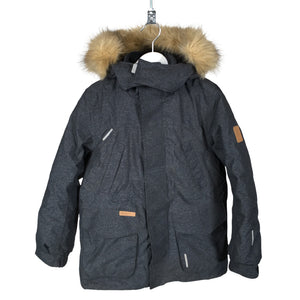 Unisex Reimatec - Untuvatakki, koko 116 - 122 - Harmaa (1)