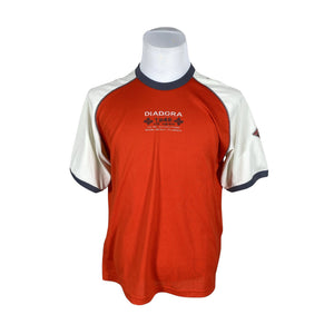 Miesten Diadora - Urheilupaita, lyhyet hihat, koko XL - Punainen (1)