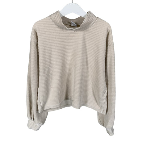 Tyttöjen Lindex - Trikoopaita, koko 134 - 140 - Beige ()