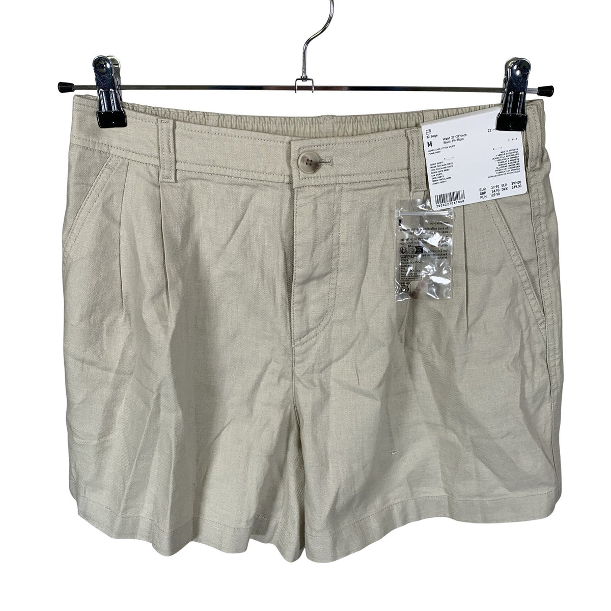 Naisten Uniqlo - Shortsit, koko 38 - Beige (1)