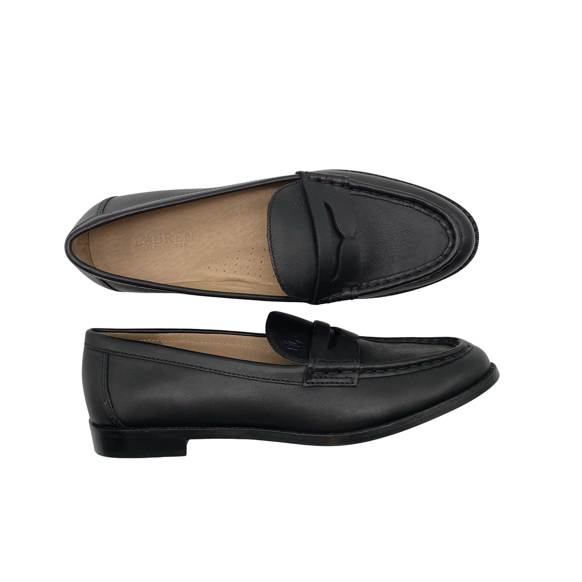 Naisten Lauren Ralph Lauren - Loaferit, koko 38 - Musta (1)