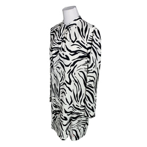 Naisten MSGM - Sifonkimekko, koko 38 - Valkoinen (3)
