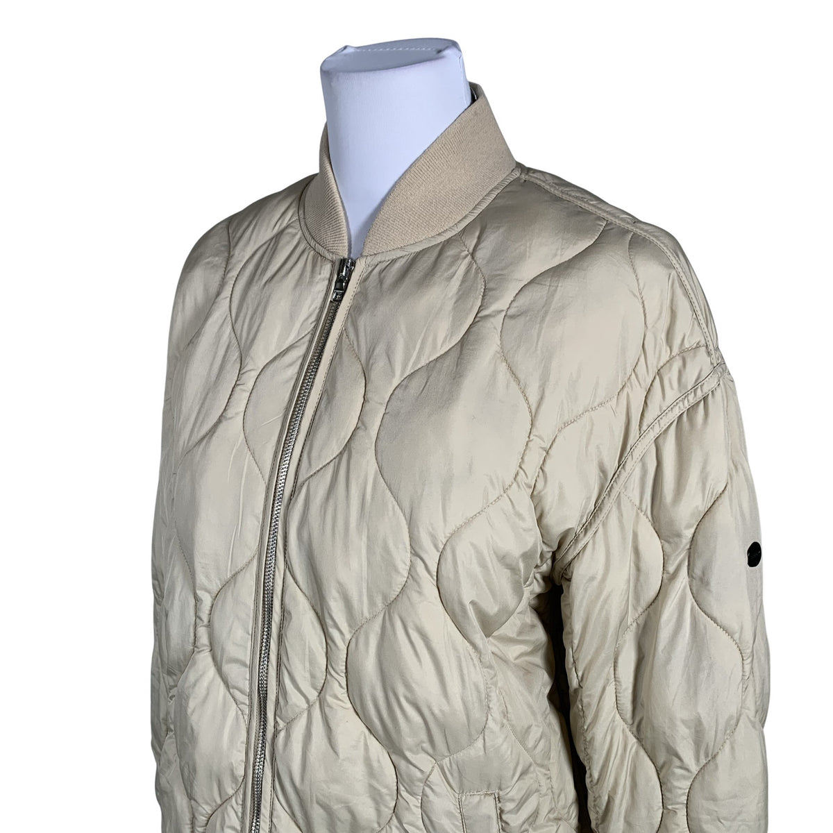 Naisten Superdry - Tikkitakki, koko 38 - Beige (3)