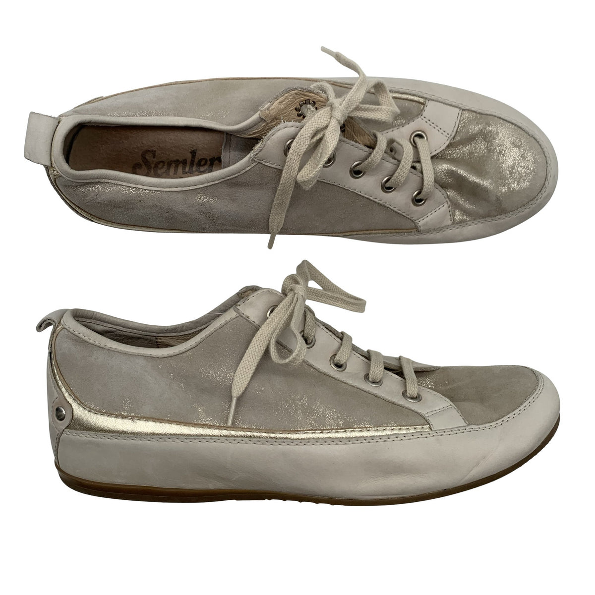 Naisten Semler - Tennarit, koko 38 - Beige (1)