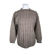 Naisten Handmade - Villapaita, koko 36 - Ruskea ()
