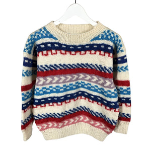 Unisex Handmade - Neulepaita, koko 152 - 158 - Valkoinen (1)