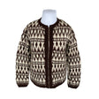 Naisten Handmade - Neuletakki, koko 42 - Ruskea ()
