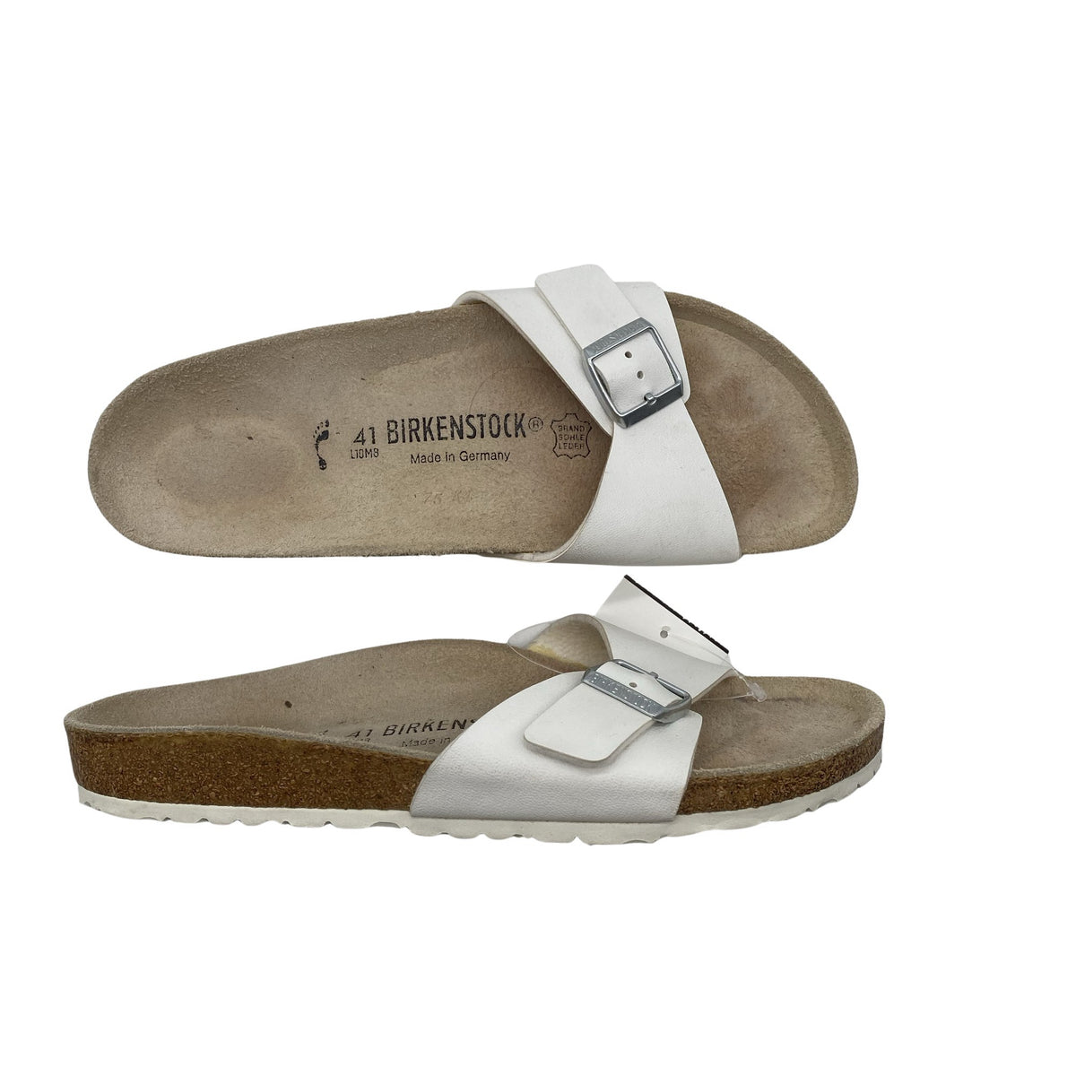 Naisten Birkenstock - Sandaalit, koko 41 - Valkoinen (1)