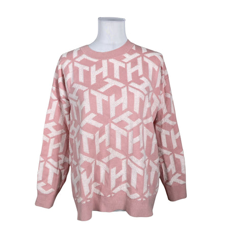 Naisten Tommy Hilfiger - Collegepaita, koko 38 - Vaaleanpunainen ()