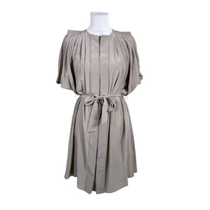 Naisten Ted Baker - Sifonkimekko, koko 36 - Beige (1)