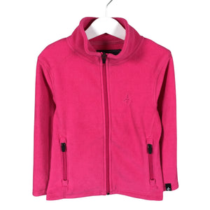 Tyttöjen Cross - Fleecetakki, koko 98 - 104 - Pinkki (1)