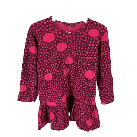 Tyttöjen Marimekko - Trikoomekko, koko 98 - 104 - Violetti ()