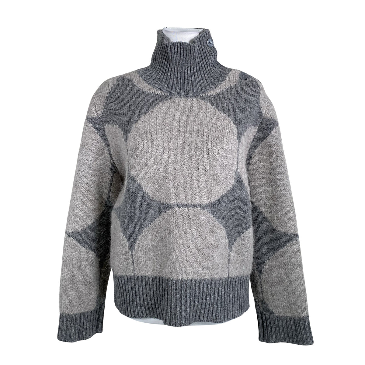 Naisten Marimekko - Neulepaita, koko 36 - Harmaa (1)