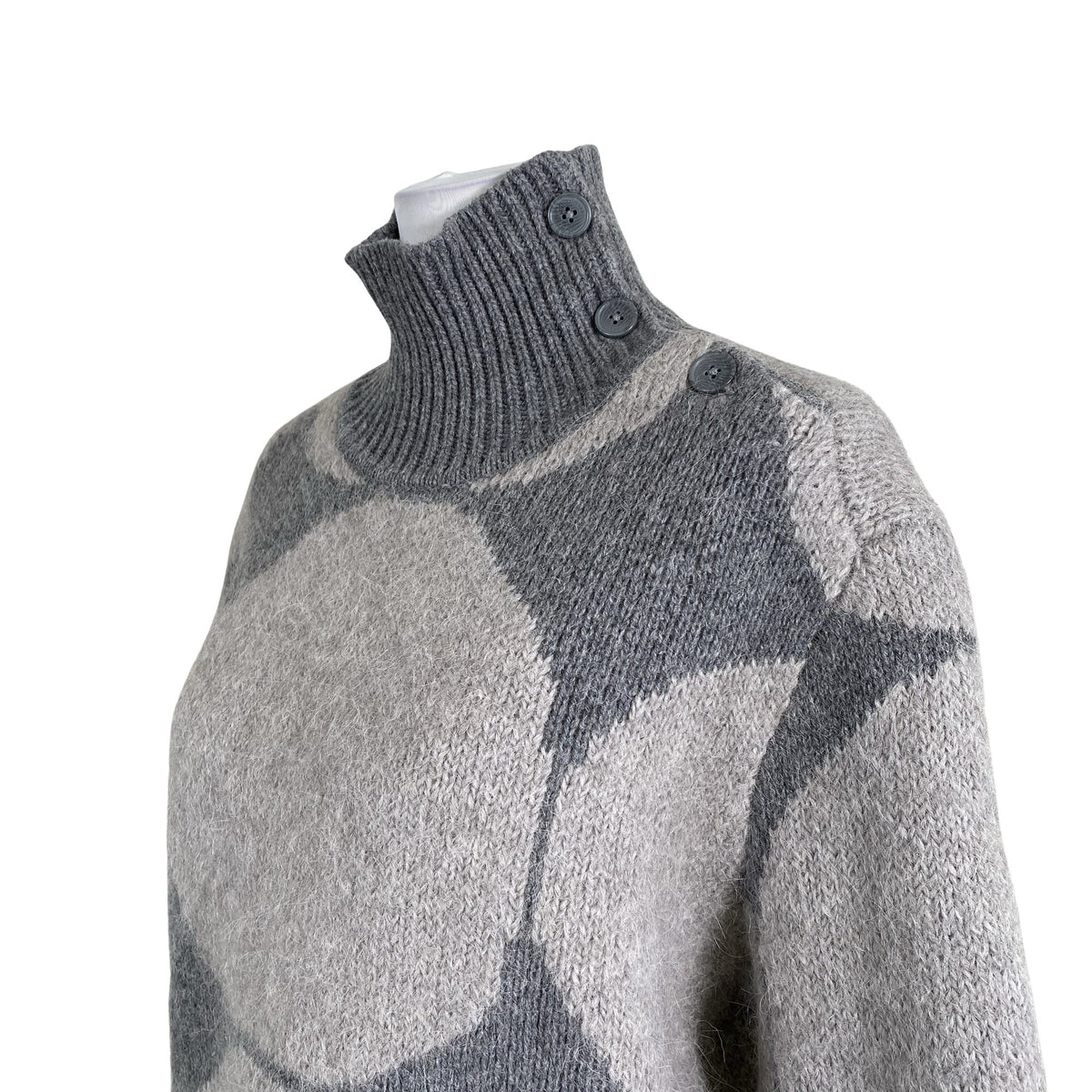 Naisten Marimekko - Neulepaita, koko 36 - Harmaa (2)