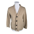 Naisten Bruun & Stengade - Neuletakki, koko 36 - Beige ()