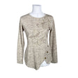 Naisten Koroshi - Neulepaita, koko 36 - Beige ()