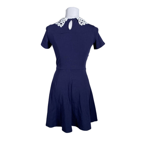 Naisten Dorothy Perkins - Trikoomekko, koko 36 - Sininen (2)