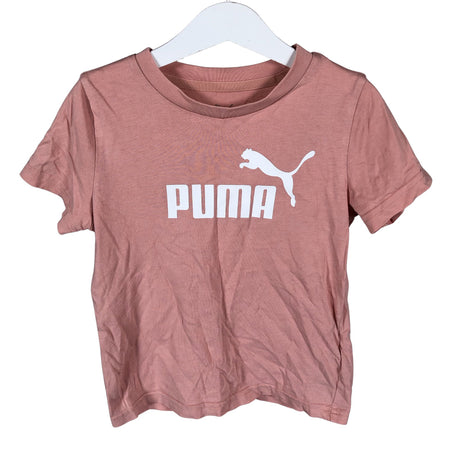 Tyttöjen Puma - T-paita, koko 110 - 116 - Vaaleanpunainen ()